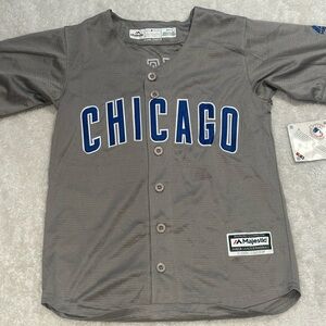 Majestic Kids Chicago Gray Shirt size Kids small